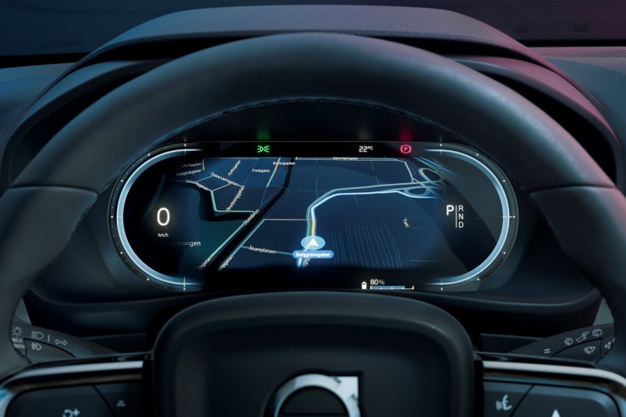 Volvo c40 navigation